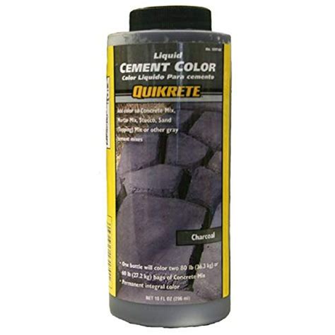 Quikrete 1317 00 Liquid Cement Color 10oz Charcoal