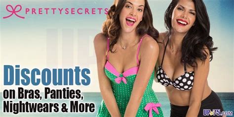 Prettysecrets Offers Online Lingerie Coupons Discounts Prices Stores