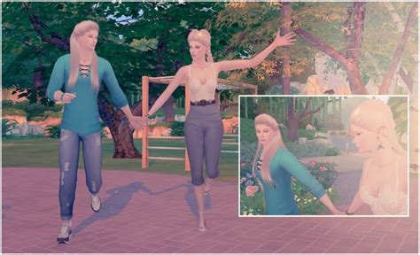 Running Together Poses At Rethdis Love Sims 4 Updates