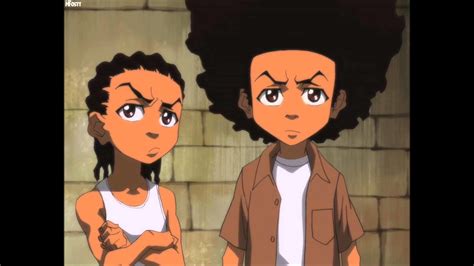 Wallpaper scanned & edited from boondocks dvd background boxart cover. Riley Boondocks Wallpaper (47+ images)