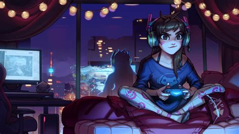 Awesome Gamer Girl Wallpapers Top Free Awesome Gamer Girl Backgrounds