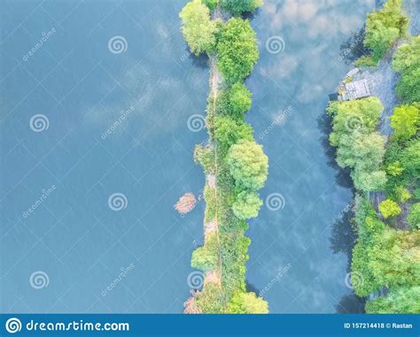 Picturesque Lakes Aerial Stock Photo Image Of Season 157214418