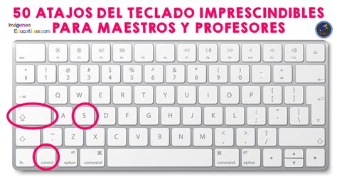 50 Atajos Del Teclado Imprescindibles Para Maestros Y Profesores