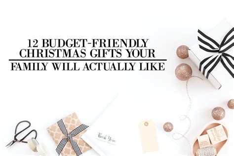budget friendly christmas gifts   family