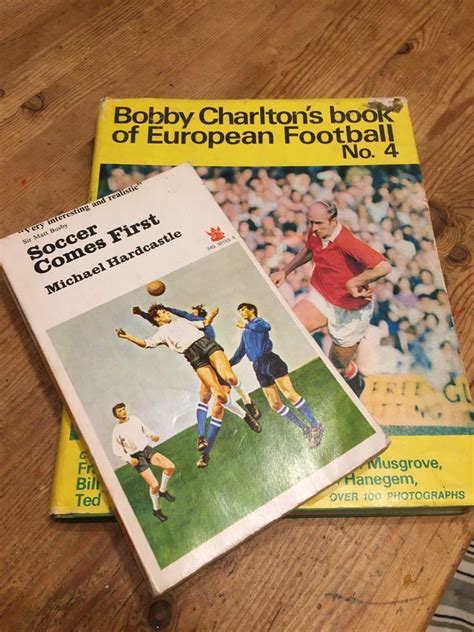 Vintage Football Books Bobby Charlton In York North Yorkshire Gumtree