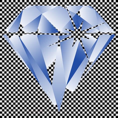 Blue Diamond Vector At Collection Of Blue Diamond