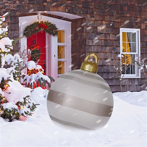 Cotonie Outdoor Christmas Inflatable Decorated Ballgiant Christmas