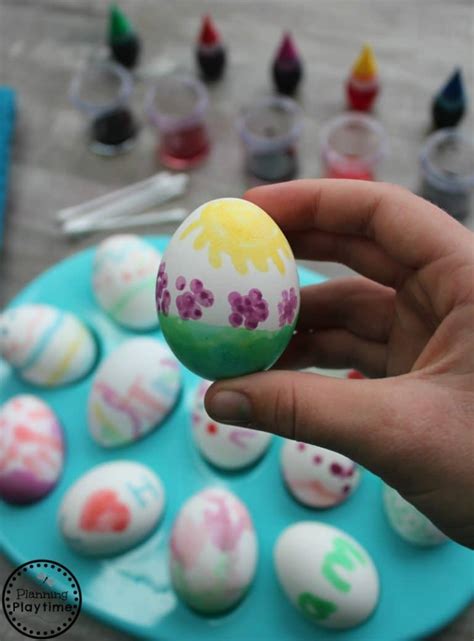 Painted Easter Eggs Planning Playtime