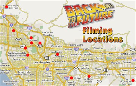 Back To The Future Location Map Movie Location Back To The Future 3