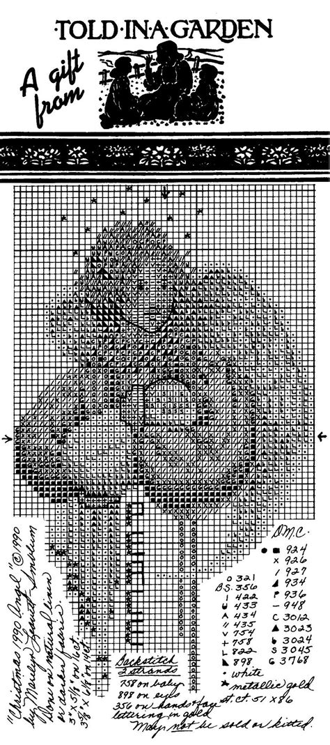 As with all my boards, this one contains no repins so no dead links. 1990 angel | Holiday cross stitch, Cross stitch patterns ...