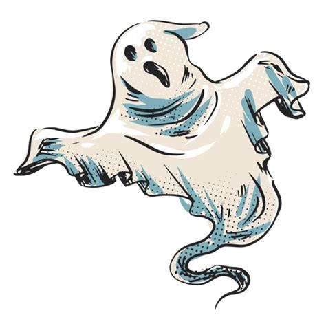 Halloween Creepy Ghost Illustration Transparent Png And Svg Vector File