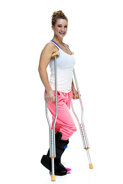 Royalty Free Woman On Crutches Pictures Images And Stock Photos Istock