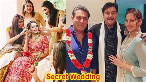 Salman Khan Secretly Married To Sonakshi Sinha Shocking Details