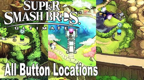 Super Smash Bros Ultimate All Button Locations For The Light Realm