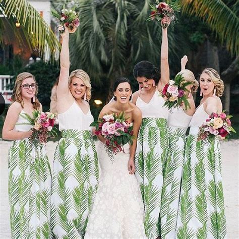 25 Trendy And Cool Beach Bridesmaids Dresses Weddingomania