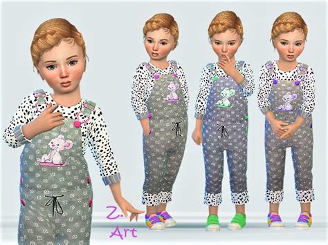 A Fashionable Jumpsuit For Toddlers Girls Just Like Boys D Found In