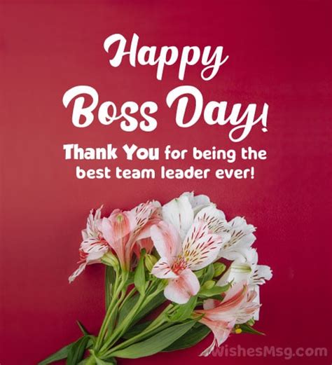 100 Boss Day Wishes Quotes And Messages Wishesmsg