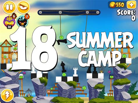 Angry Birds Seasons Summer Camp Level Walkthrough AngryBirdsNest Com AngryBirdsNest