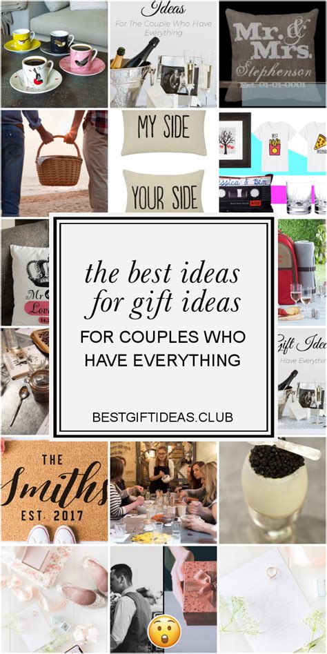 Even if the couple has everything, they will love these unique presents and gift ideas. The Best Ideas for Gift Ideas for Couples who Have ...