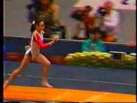 Aurelia Dobre 1987 World Championship AA Vault YouTube