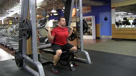 Smith Machine Bench Squat Youtube