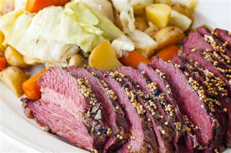 Slow Cooker Corned Beef And Cabbage Recipe Cart