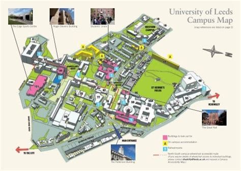 University Of Leeds Map Terminal Map