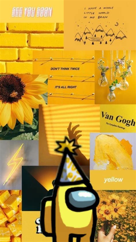 Yellow Aesthetic Pictures Among Us
