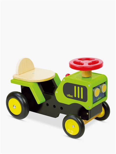 Vilac Wooden Ride On Tractor Toy Tractor Toy Wooden Ride On Toys