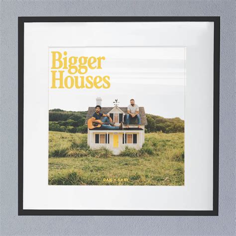 Dan Shay Bigger Houses Album Cover Poster Lost Posters