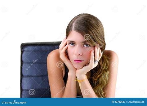 Bored Woman Stock Image Image Of 2025 Happiness Adult 32702533