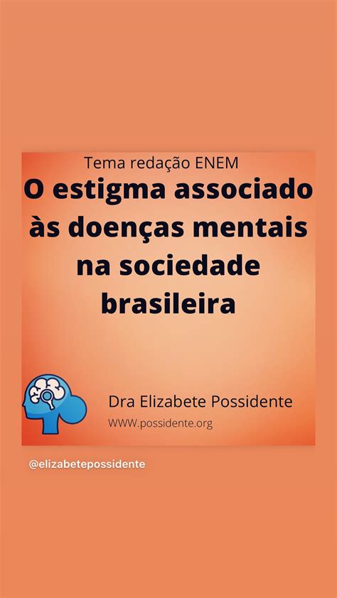 Redação Sobre Estigma Associado às Doenças Mentais Na Sociedade Brasileira