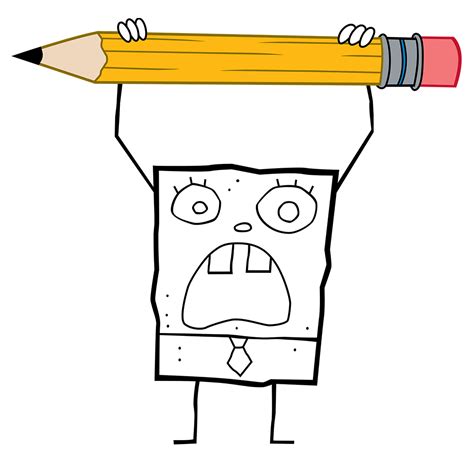 How To Draw Spongebob Characters With Color