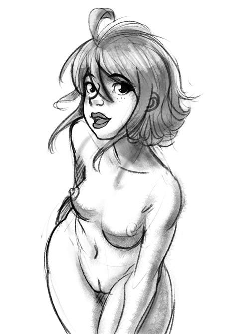 Girl Pin Up 01 Sketch By Orfeus Hentai Foundry