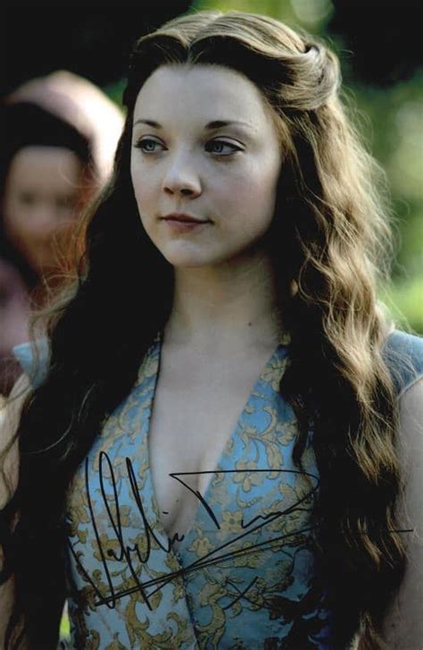 Natalie Dormer Autograph Signed Photo Game Of Thrones