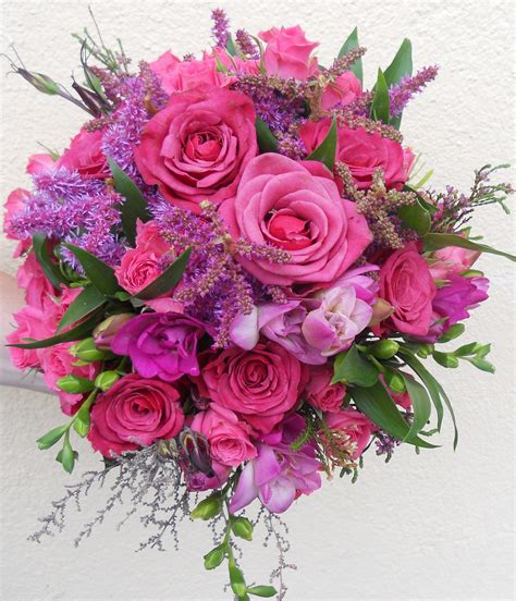 Pretty In Pink Flower Arrangements Pink Flowers Diy Flowers