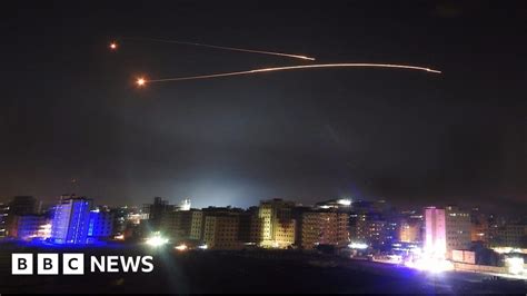 Israel Strikes Iranian Targets In Syria