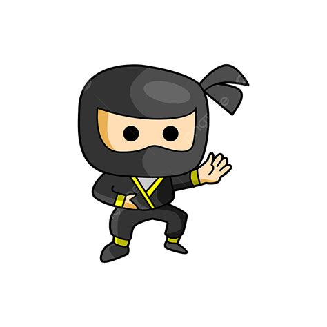 Mascot Ninja Vector Hd Images Cute Ninja Mascot Logo Ninja Clipart