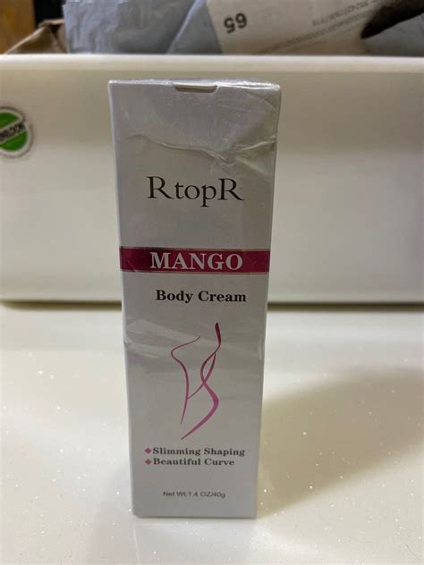 RtopR MANGO Body Cream Bright Moisturising Liquid Beauty Personal
