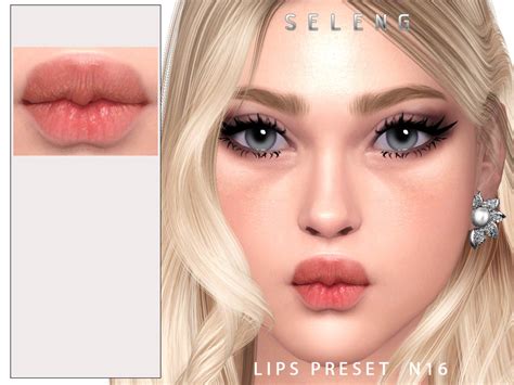 The Sims Resource Lips Preset N16