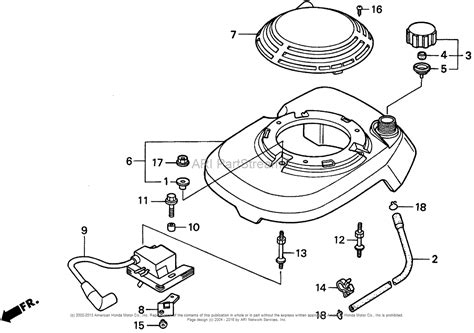 Honda engine is built to the last. Honda HRM195 PA LAWN MOWER, USA, VIN# MZBV-6000001 TO MZBV-6400000 Parts Diagram for FAN COVER