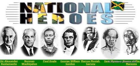 National Heroes Of Jamaica The Pioneers Of The Free Jamaica