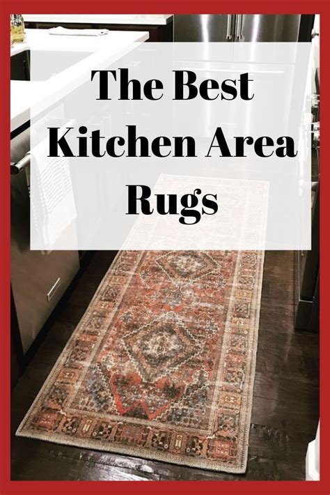 Best Area Rugs For the Kitchen - swankyden.com | Kitchen area rugs