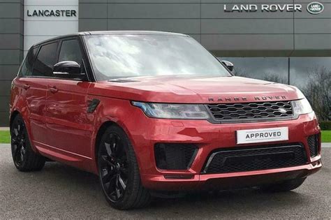 2019 Land Rover Range Rover Sport Hst Petrol Red Automatic In Slough
