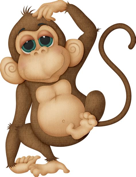 Monkey Cuteness Clip Art Monkey Png Png Download 10921421 Free