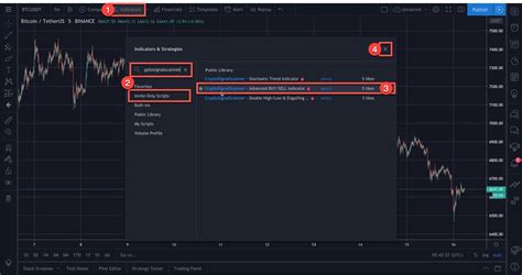 how to add a tradingview indicator to your chart crypto signal scanner