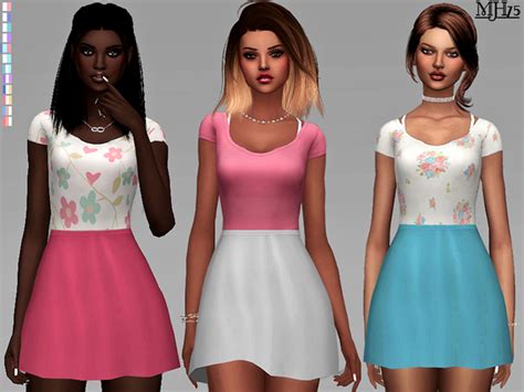 S4 Nuxe Dress By Margeh 75 At Tsr Sims 4 Updates