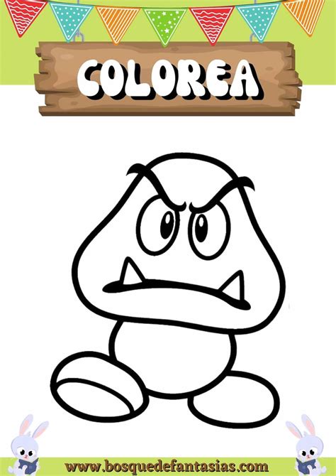 Dibujos De Mario Bros Para Ni Os Para Colorear E Imprimir