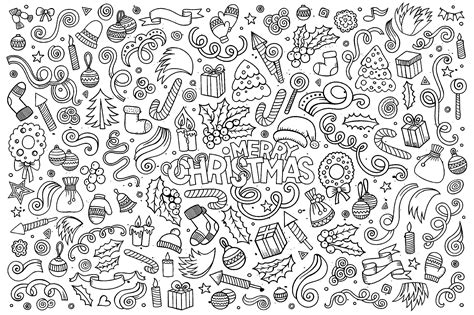 26 Best Ideas For Coloring Christmas Doodle Coloring Pages