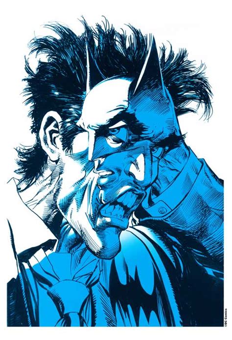 Neal Adams Batman Joker Blue
